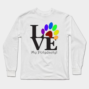 Polydactyl LOVE Long Sleeve T-Shirt
